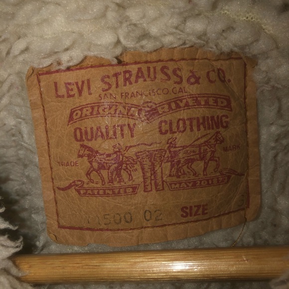 Vintage 70s/80s Levi Sherpa Jacket - Picture 5 of 5